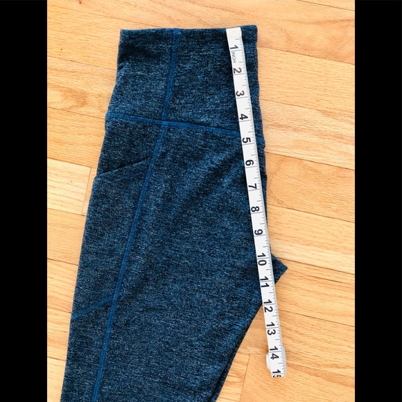 Mondetta Performance + Luxury blue gray workout leggings with pockets size XS - Picture 5 of 7